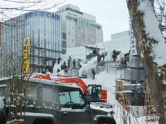 雪像を作る