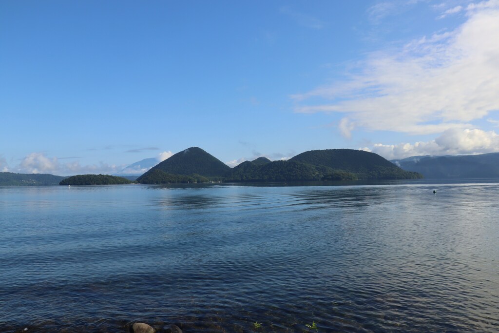 湖と中島