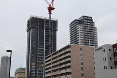 札幌散歩７２　高層マンション続々