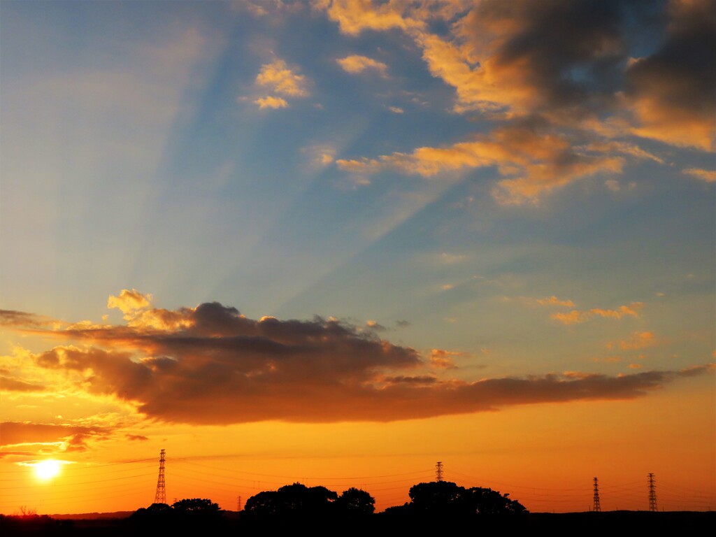 ある日の夕景　５