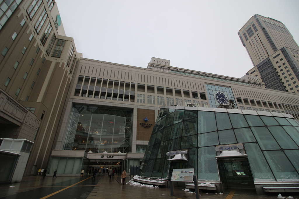 札幌駅とＪＲタワー