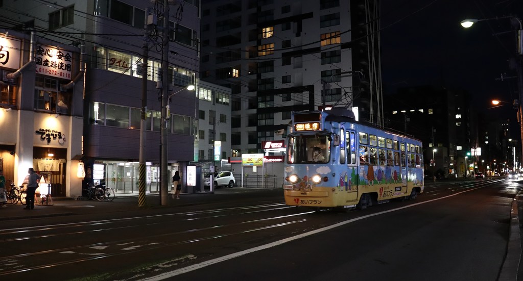 夕刻の路面電車　Ⅷ