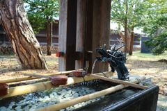 龍　手水所
