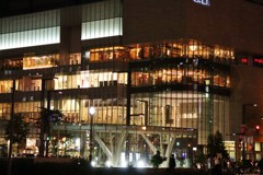 夜の大通公園　４　ビッセビル