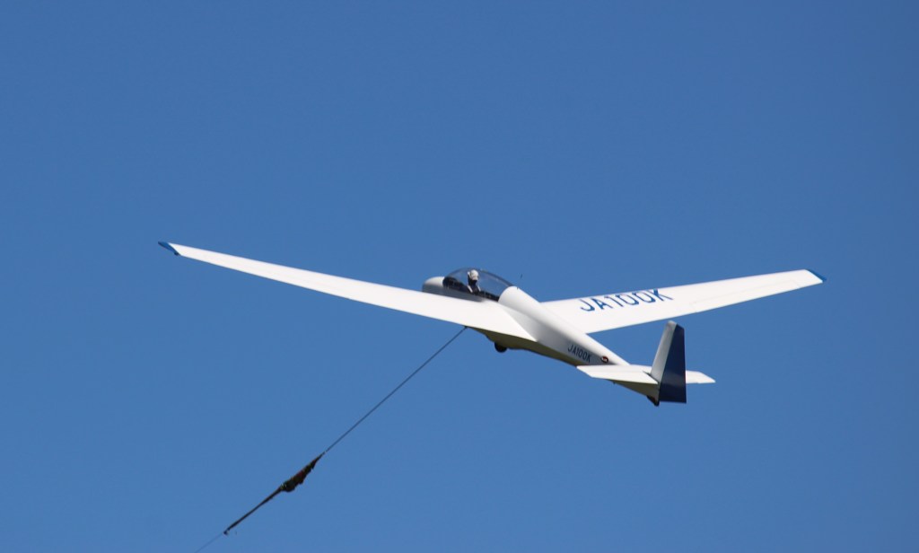 グライダー離陸　７