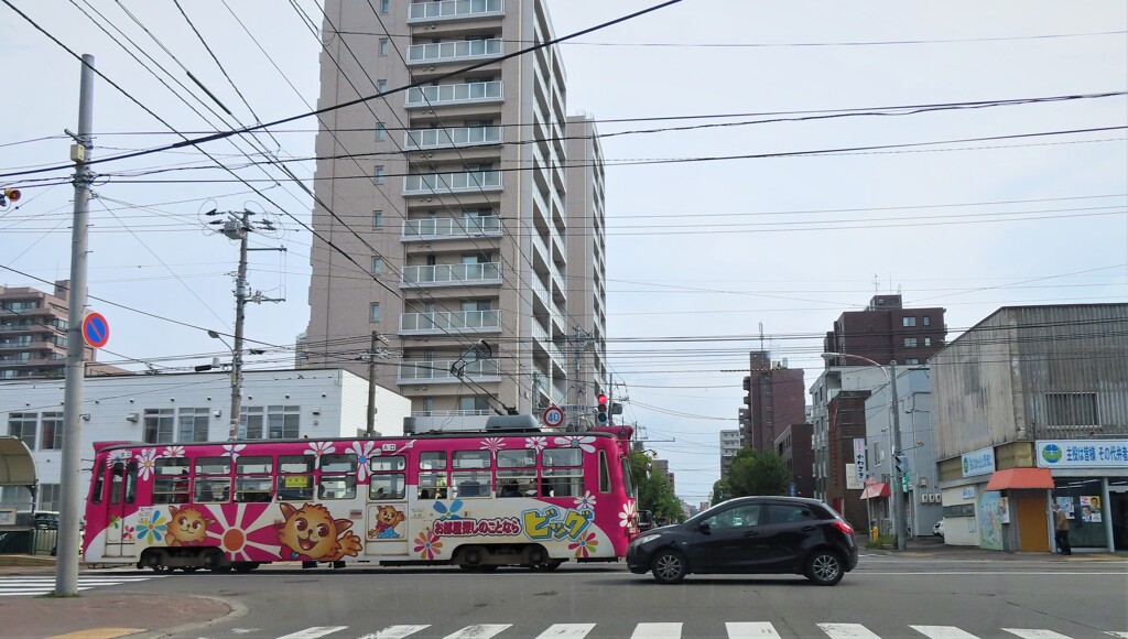 路面電車の在る風景
