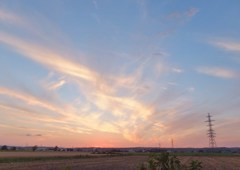 コンデジでの夕日撮影　６