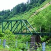 廃線に残った鉄橋