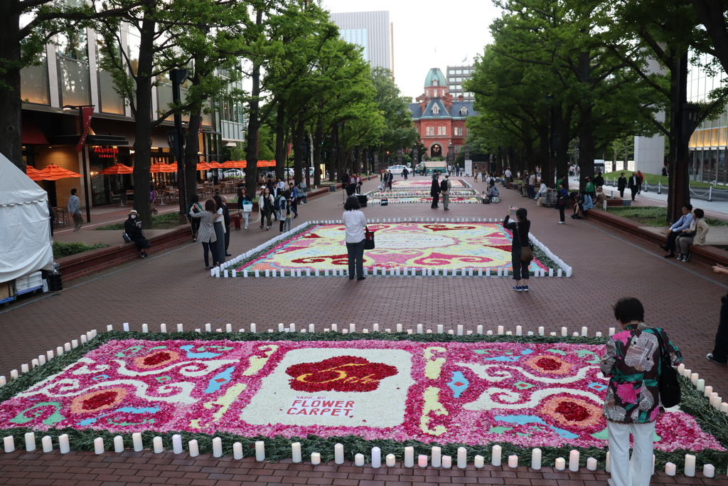 花のイベント　フラワーカーペット４