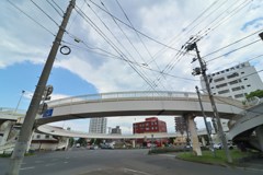 札幌散歩７０　　まぁ～るい歩道橋