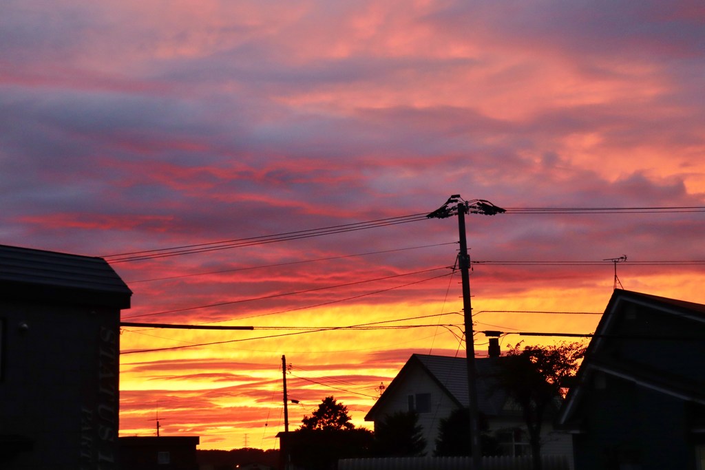 ９月９日の夕焼け　３