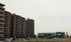 苗穂新駅　北側風景
