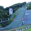 夏のジャンプ台