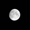 昨夜の月　１