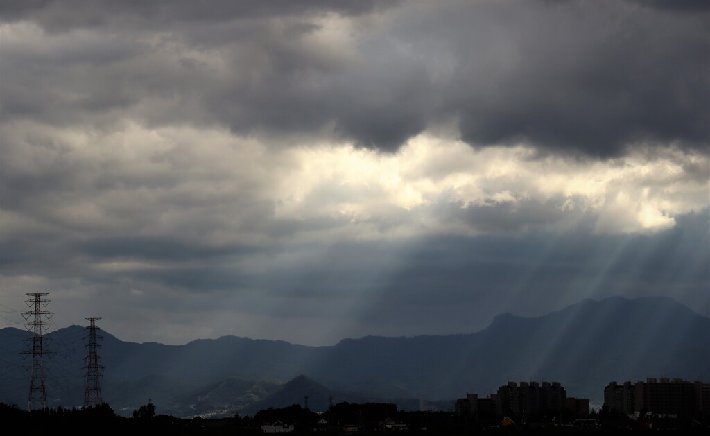 今日の空