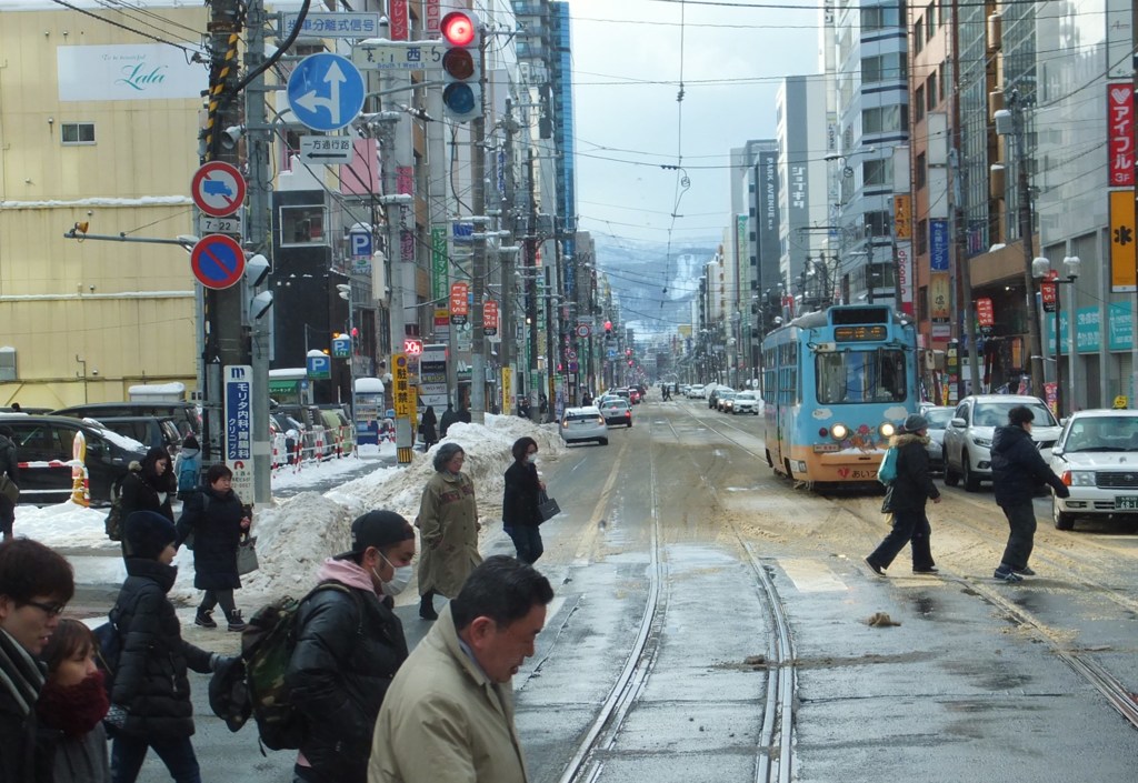 市電の車窓から