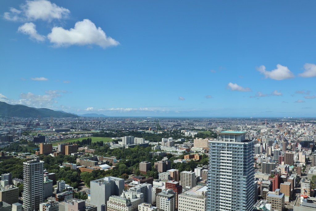 ザ・札幌　西方面を望んで