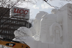 スターウォーズ雪像