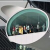 アリーナ側の展望台