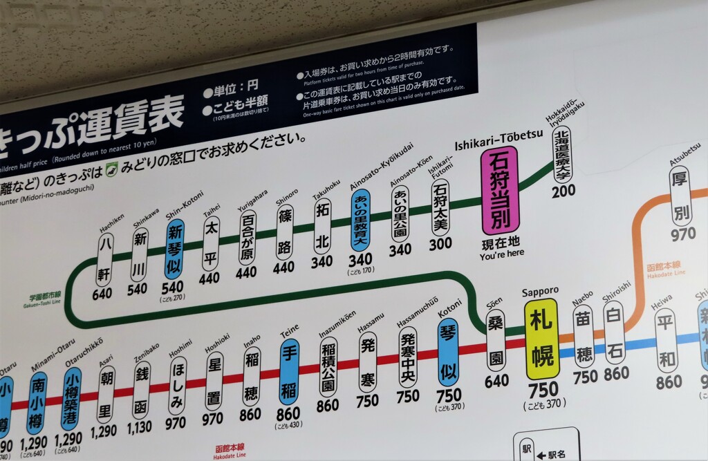 運賃表