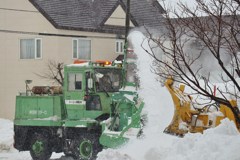 排雪作業　１