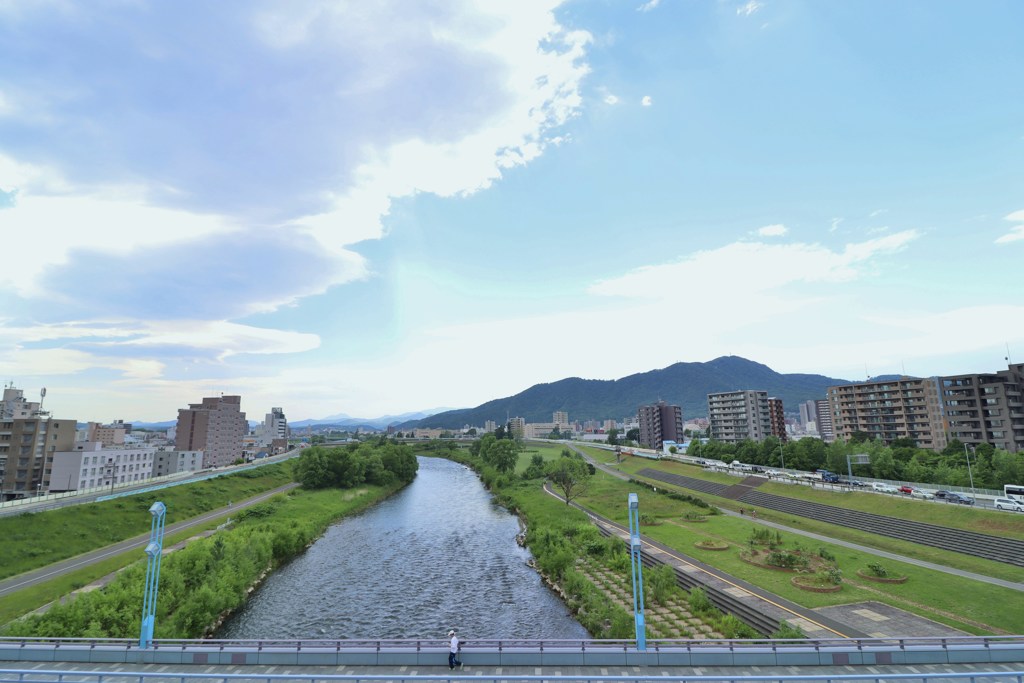I札幌散歩６８－３　幌平橋から