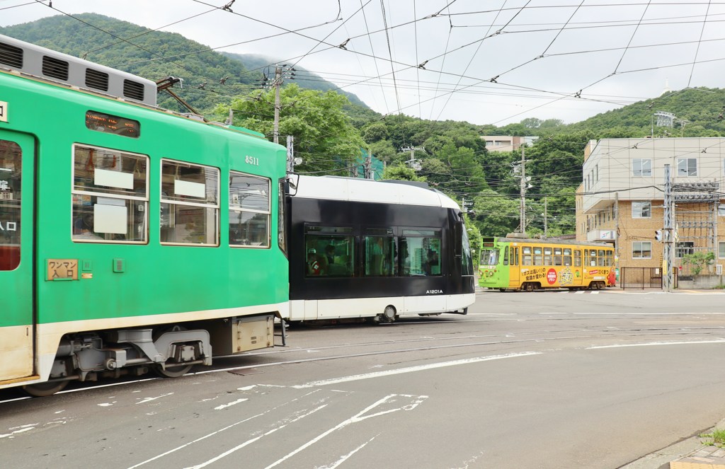 市電が走る街６　三重走