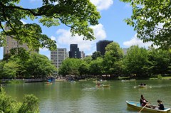 札幌散歩６５　中島公園の池
