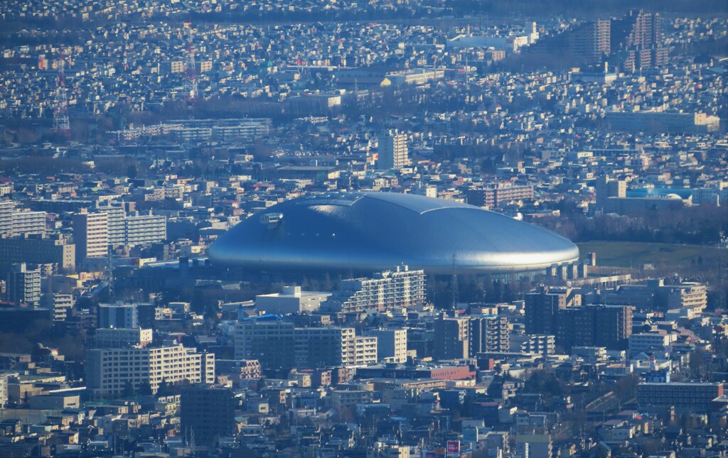 札幌ドーム　遠望