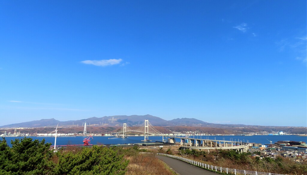 白鳥大橋　大全景