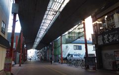 狸小路も外れまで来ると‥