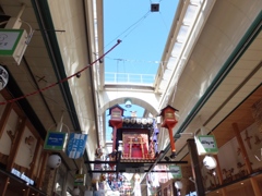 狸小路もお祭りらしいです　１