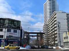 北海道神宮への入口