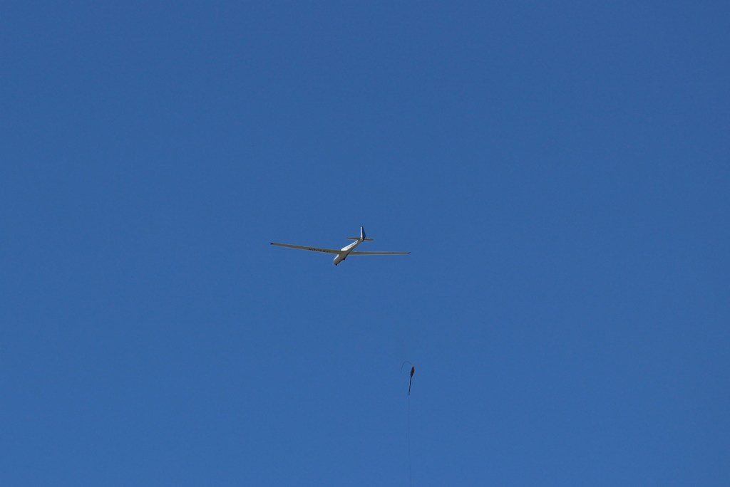 グライダー離陸　９