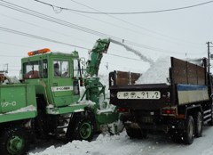 排雪作業　５　