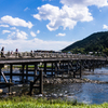 京都 嵐山 渡月橋