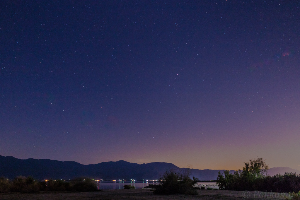 ソルタン湖からの星空