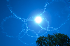 ブルーインパルス　熊本復興支援