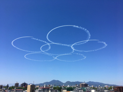 ブルーインパルス　　熊本復興支援