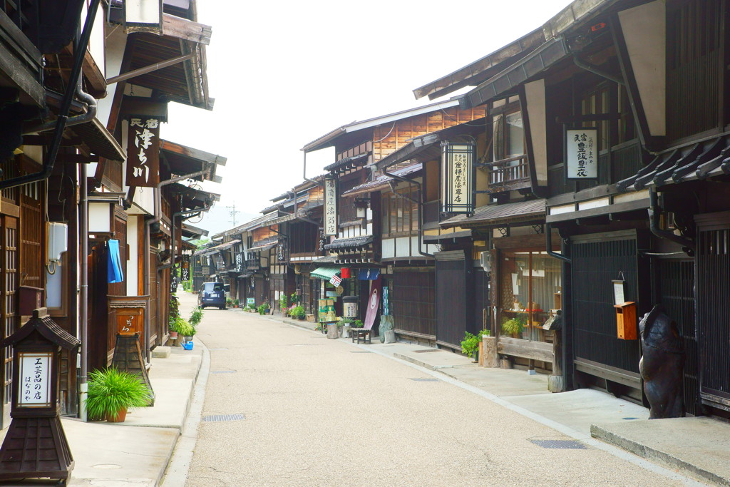 宿場町の夏