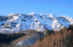 「戸隠連峰、西岳」