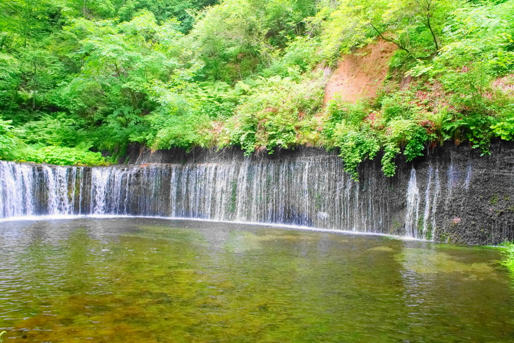 「軽井沢町・白糸の滝」