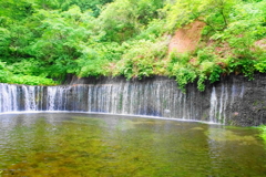 「軽井沢町・白糸の滝」