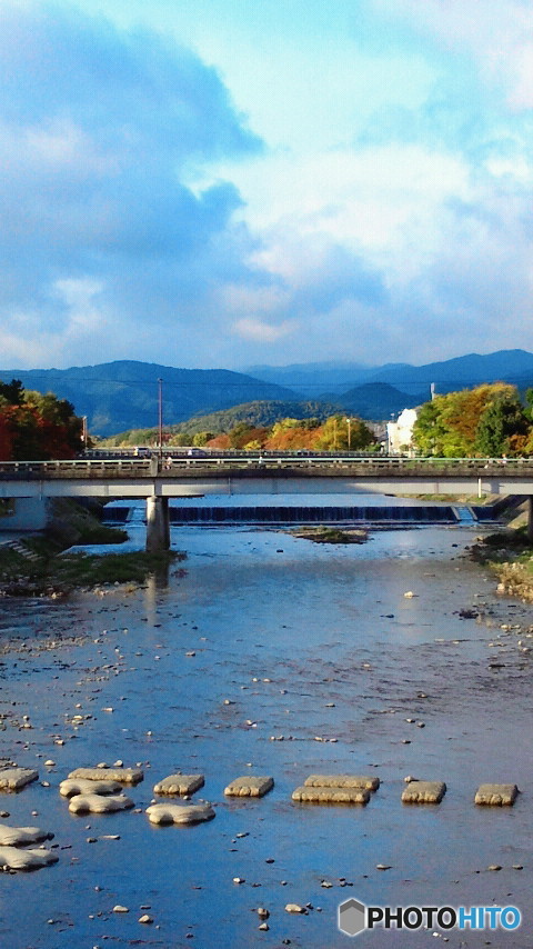 鴨川の飛び石