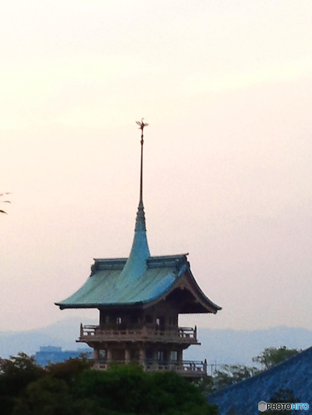 高台寺からの法観寺（八坂の塔）