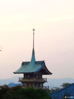 高台寺からの法観寺（八坂の塔）