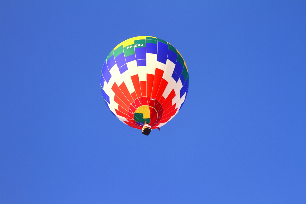 秋空に