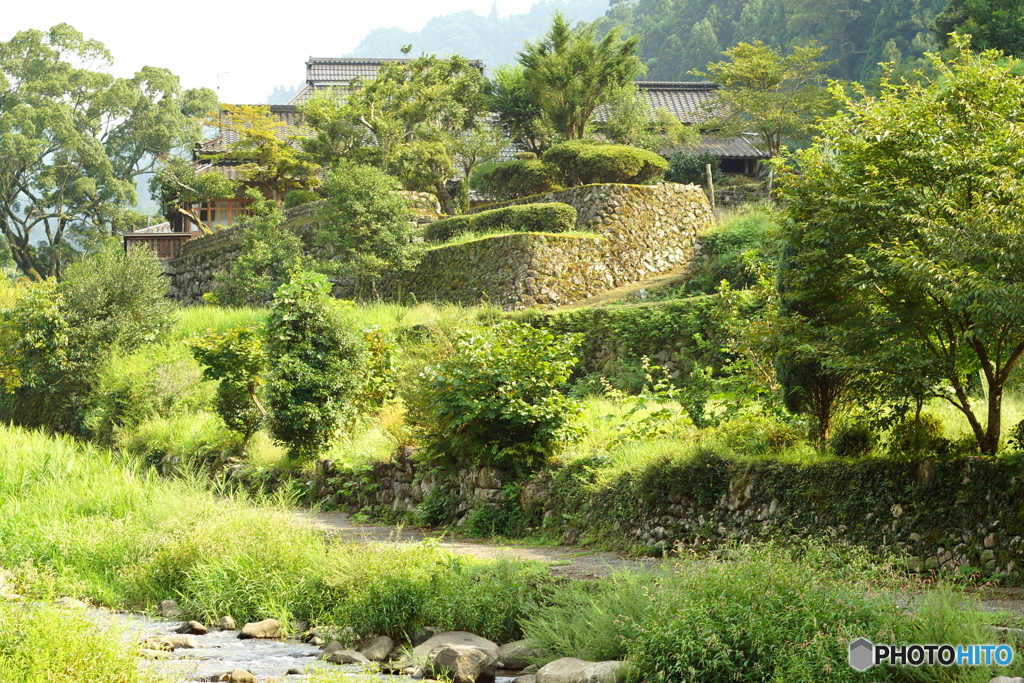 石垣のお屋敷