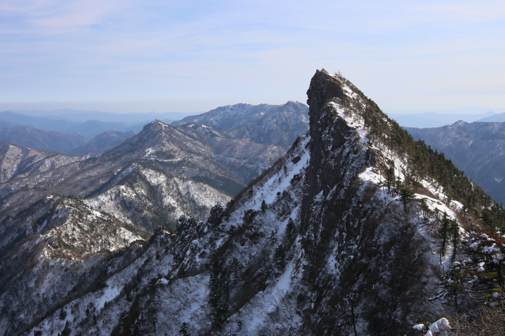 石鎚山山頂