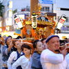 お祭りに出会った